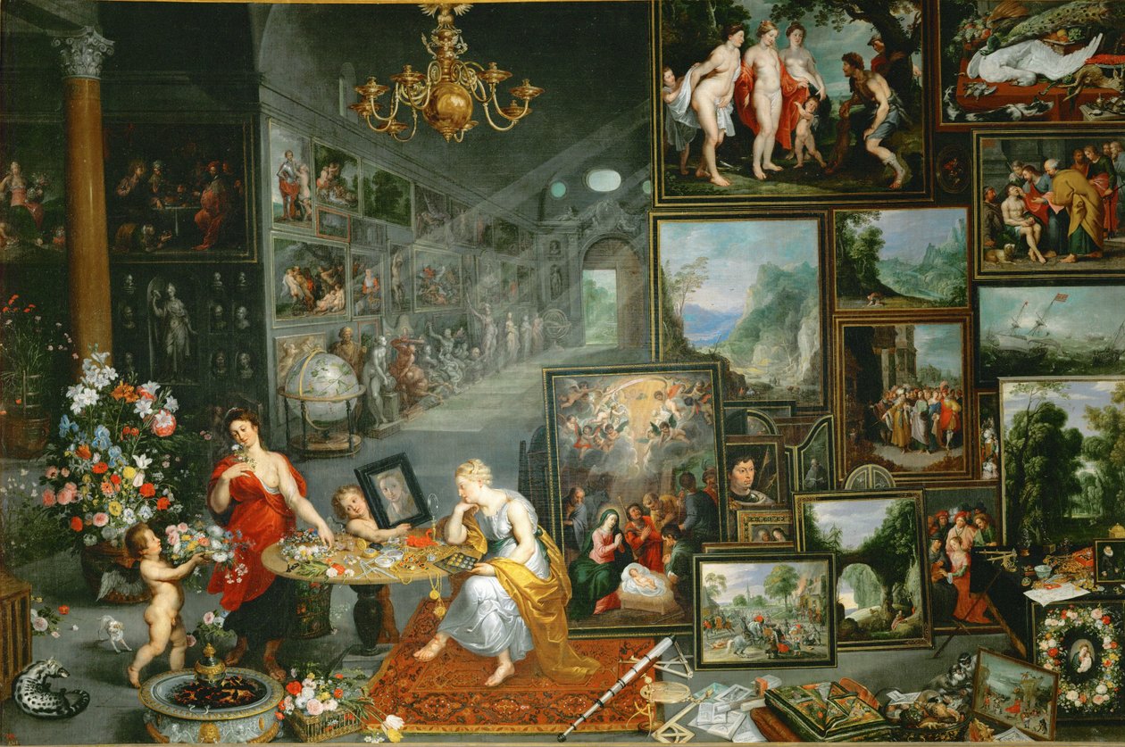 Allegorie des Sehens von Jan the Elder Brueghel