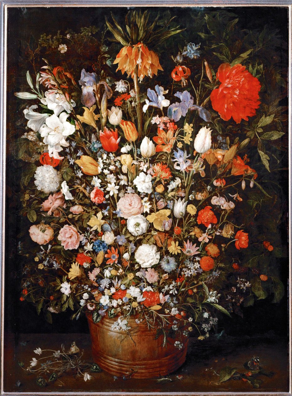 Großer Blumenstrauß von Jan the Elder Brueghel