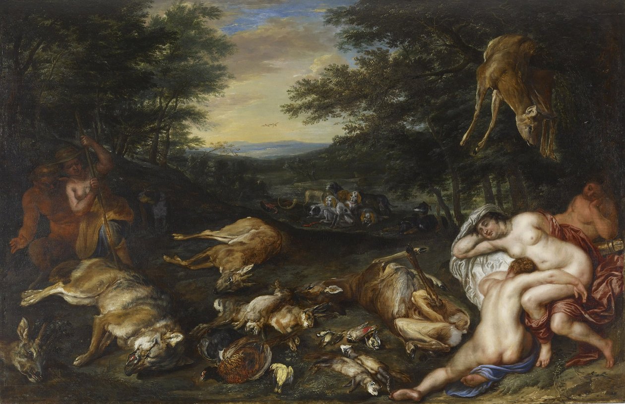 Diana und ihre Nymphen nach der Jagd, 1630-39 von Jan Brueghel the Younger