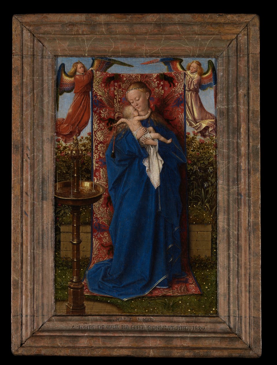 Madonna am Brunnen von Jan van Eyck