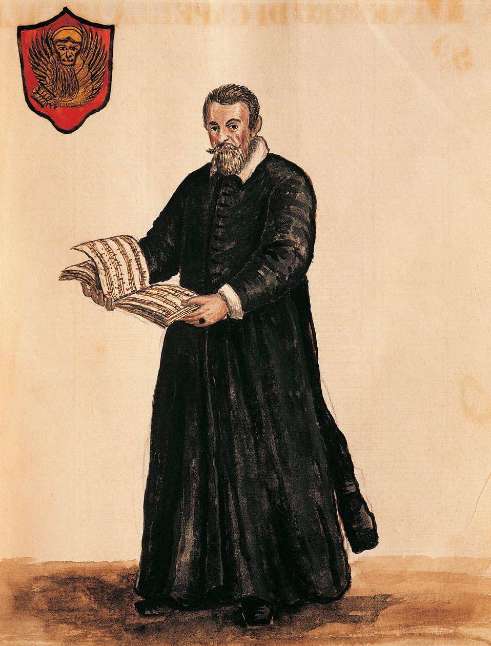 Porträt des italienischen Komponisten Claudio Monteverdi von Jan van Grevenbroeck