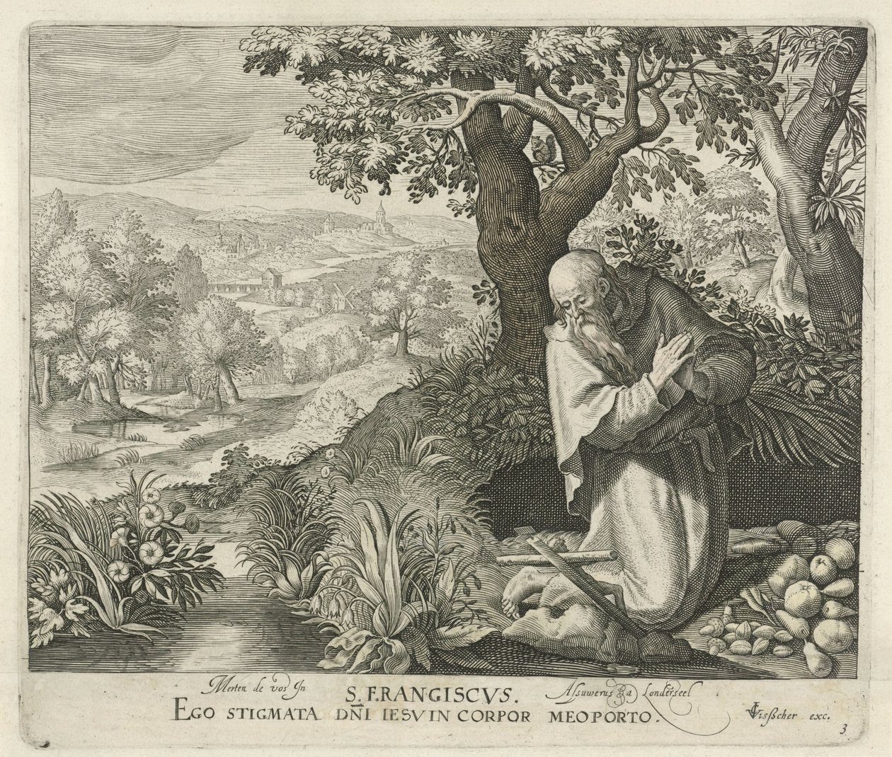 Heiliger Franziskus von Jan van Londerseel