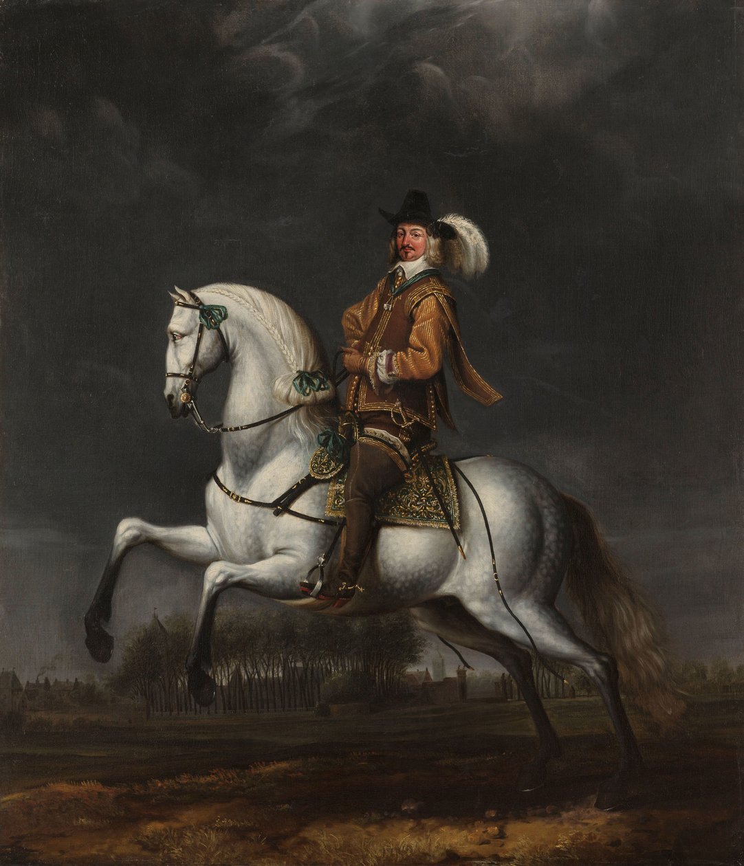 Porträt von Johan Wolfert van Brederode (1599-1655) von Jan van Rossum (attributed to)