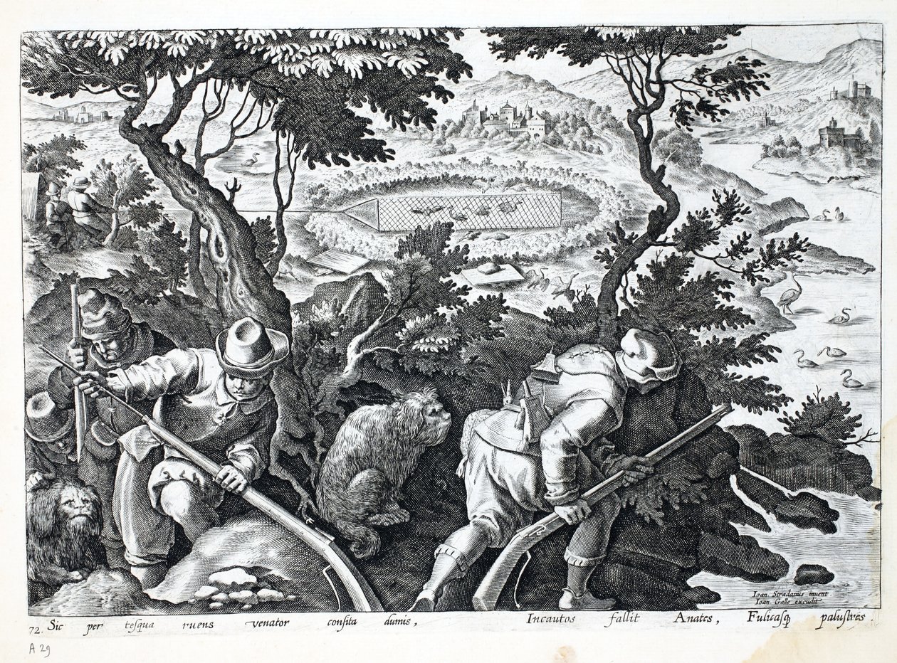 Entenjagd, Illustration aus 