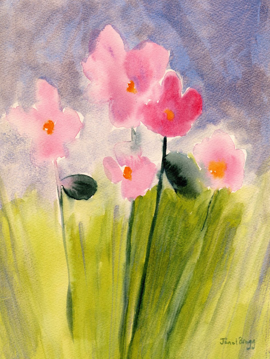 Floral in der Zwischenzeit, ca. 2024 von Janel Bragg