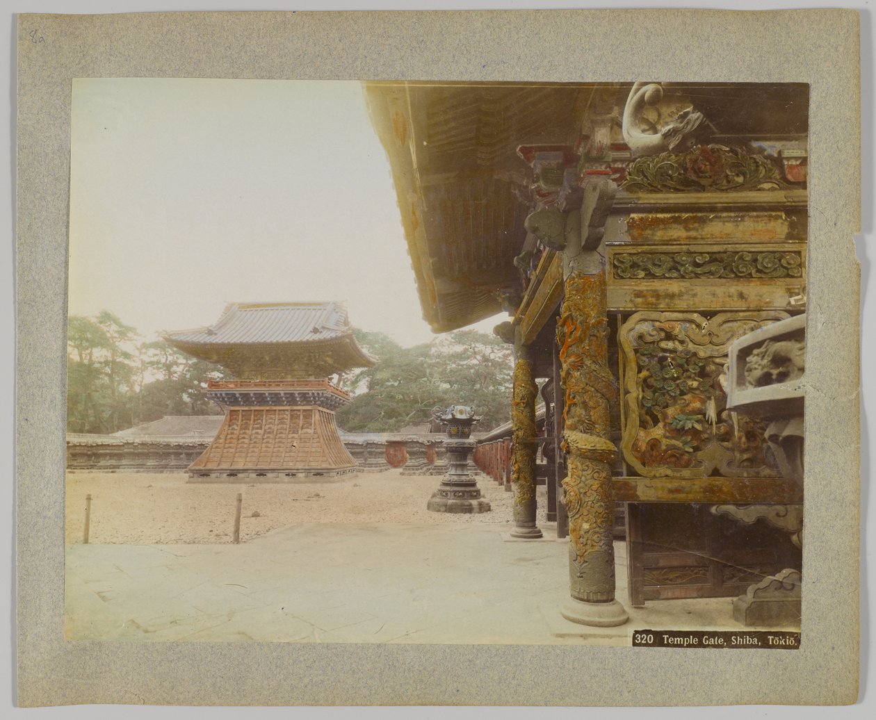 Tempeltor, Shiba Park, Tokio, Japan von Japanese Photographer