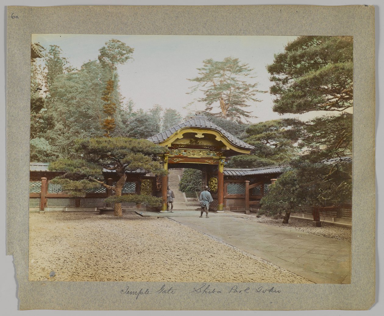 Tempeltor, Shiba Park, Tokio, Japan von Japanese Photographer
