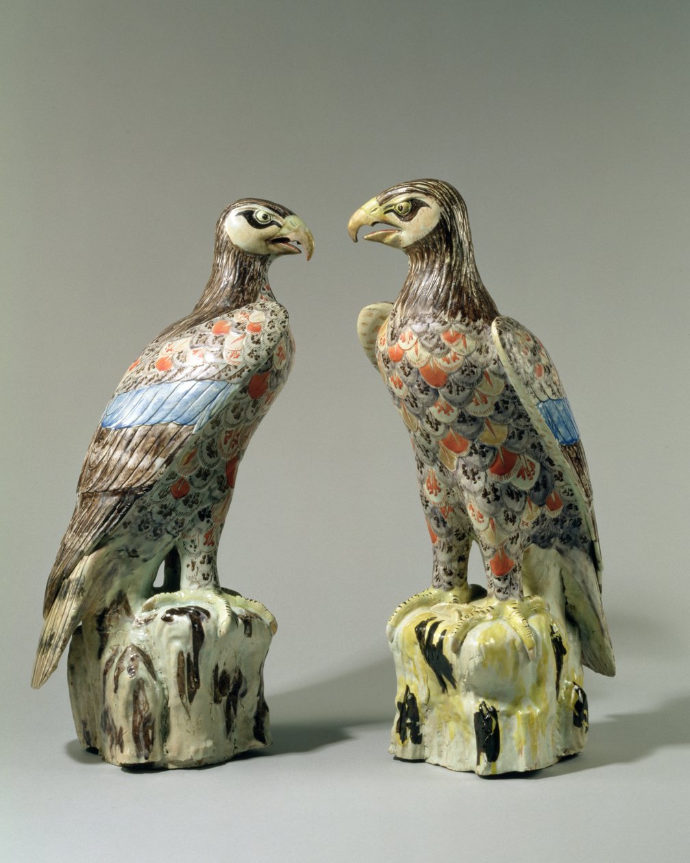 Ein Paar Arita-Adler, 1695 von Japanese School