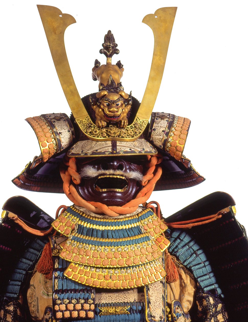 Zeremonieller Samurai-Rüstungsanzug, Edo-Periode von Japanese School