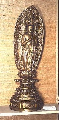 Figur von Fuku Kenjaku Kannon, Edo-Periode von Japanese School