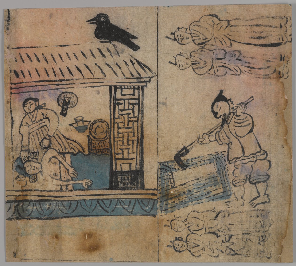 Genreszene, eine von vier von Japanese School