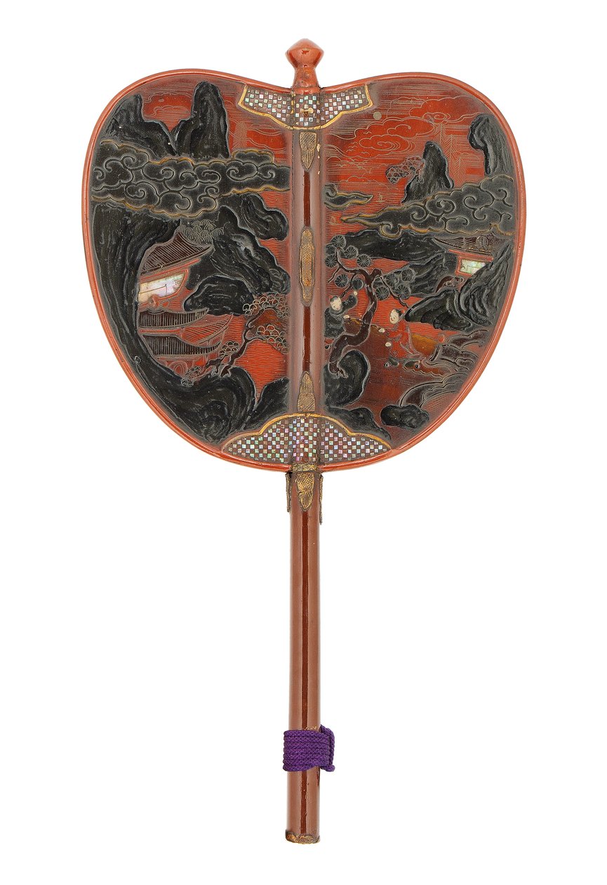 Gunbai, Kriegsfächer, Edo-Periode von Japanese School