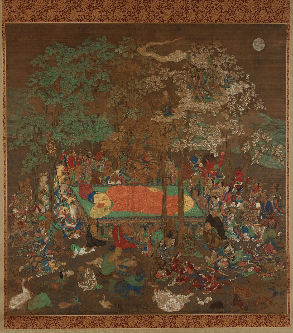 Nirvana des Buddha, Kamakura-Periode von Japanese School
