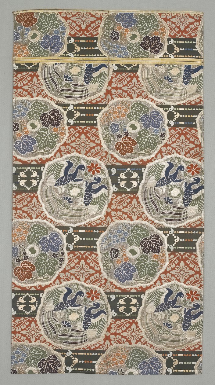 Obi-Fragment, spätes 19. bis frühes 20. Jahrhundert von Japanese School