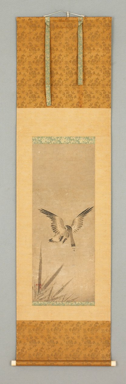 Schilf und Wildgans, späte 15. - frühe 16. Jahrhundert von Japanese School