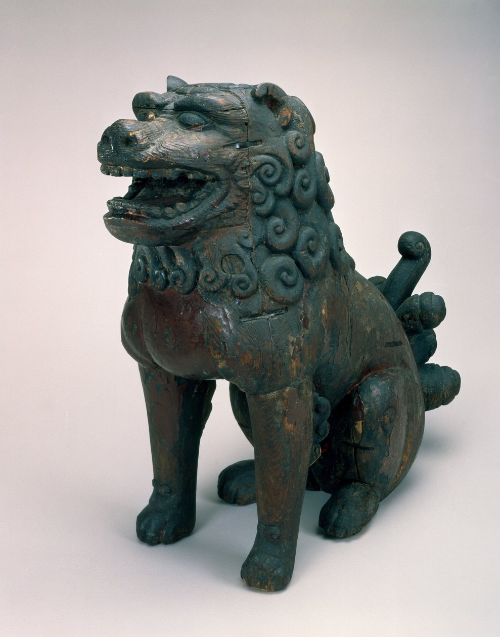 Shishi (Wächterlöwe oder -hund) von Japanese School