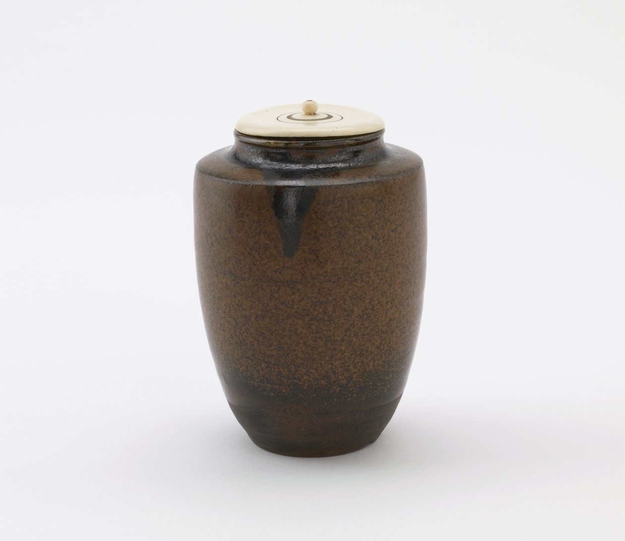 Teedose, Katatsuki-Typ, Edo-Zeit von Japanese School
