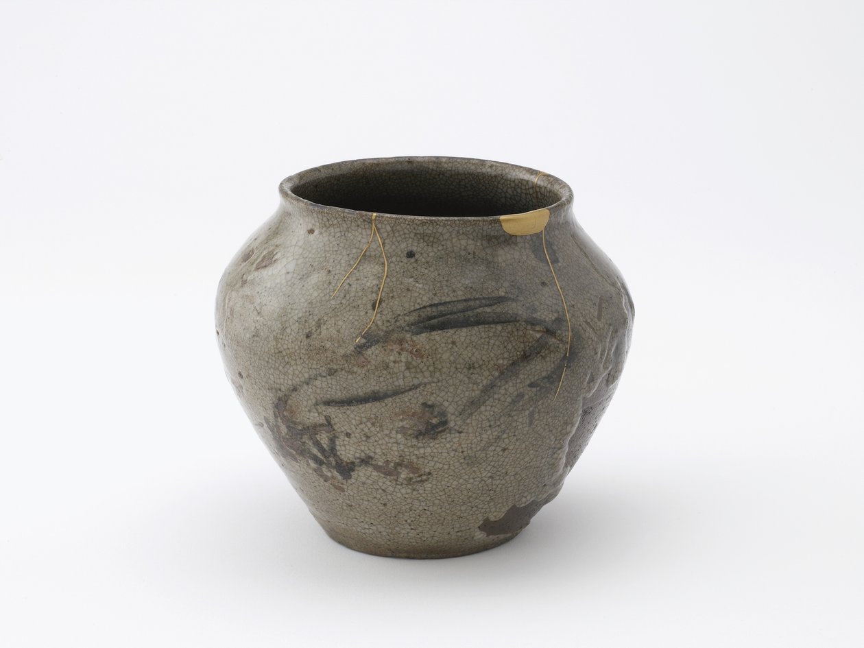 Wasserkrug für Teezeremonie, Saga Präfektur, Edo-Periode, 17.-18. Jahrhundert von Japanese School