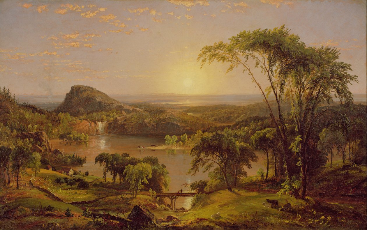 Sommer, Lake Ontario von Jasper Francis Cropsey