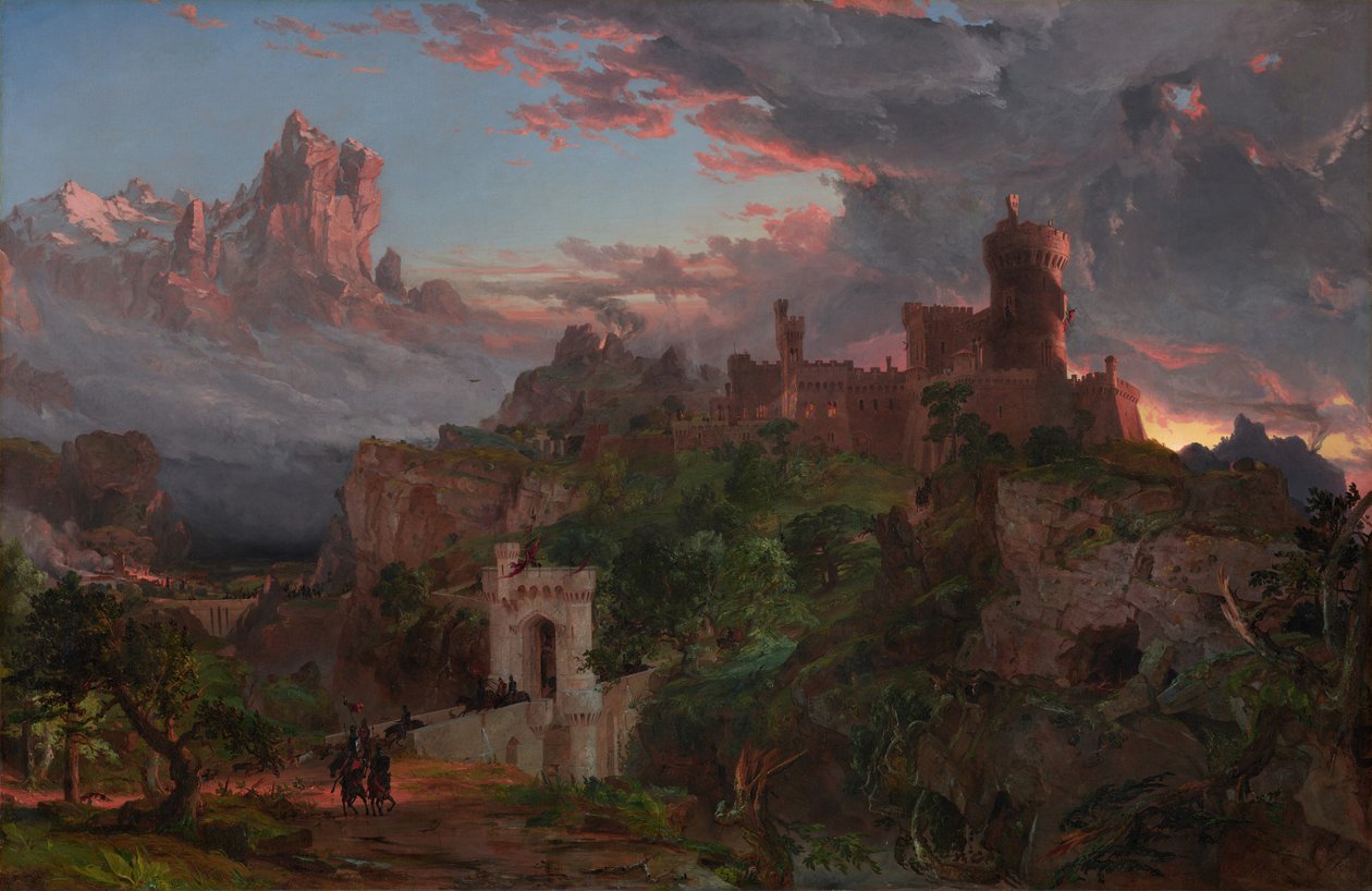Der Geist des Krieges von Jasper Francis Cropsey