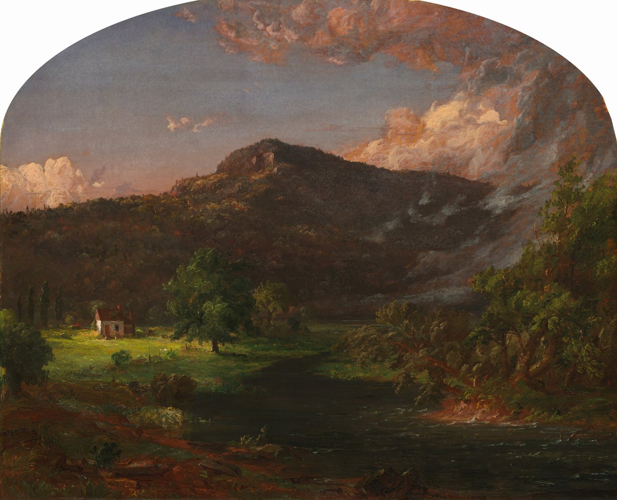 Tourn Mountain, Hauptquartier von Washington, Rockland Co., New York von Jasper Francis Cropsey