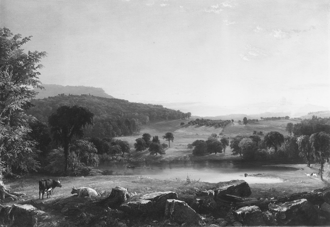 Ansicht in der Nähe von Sherburne, Chenango County, New York von Jasper Francis Cropsey