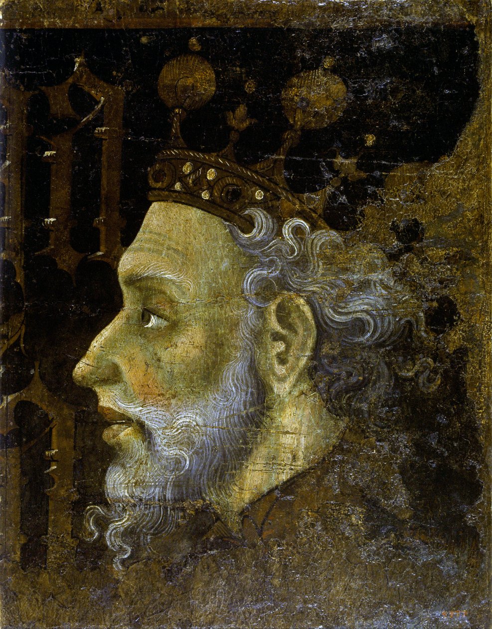 Alfonso V. von Aragon, genannt der Großmütige von Jaume Mateu