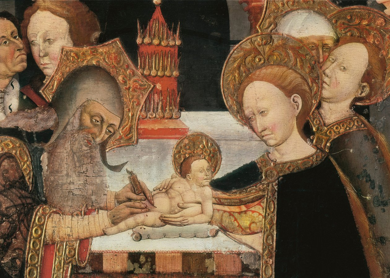 Die Beschneidung des Herrn. (Detail) von Jaume Ferrer