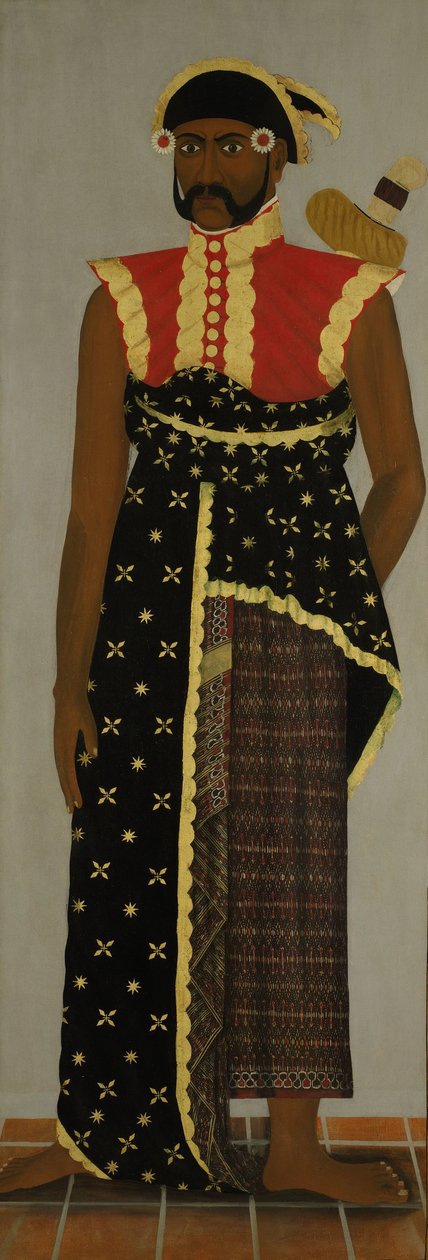 Javanischer Hofbeamter, um 1820-70 von Javanese School
