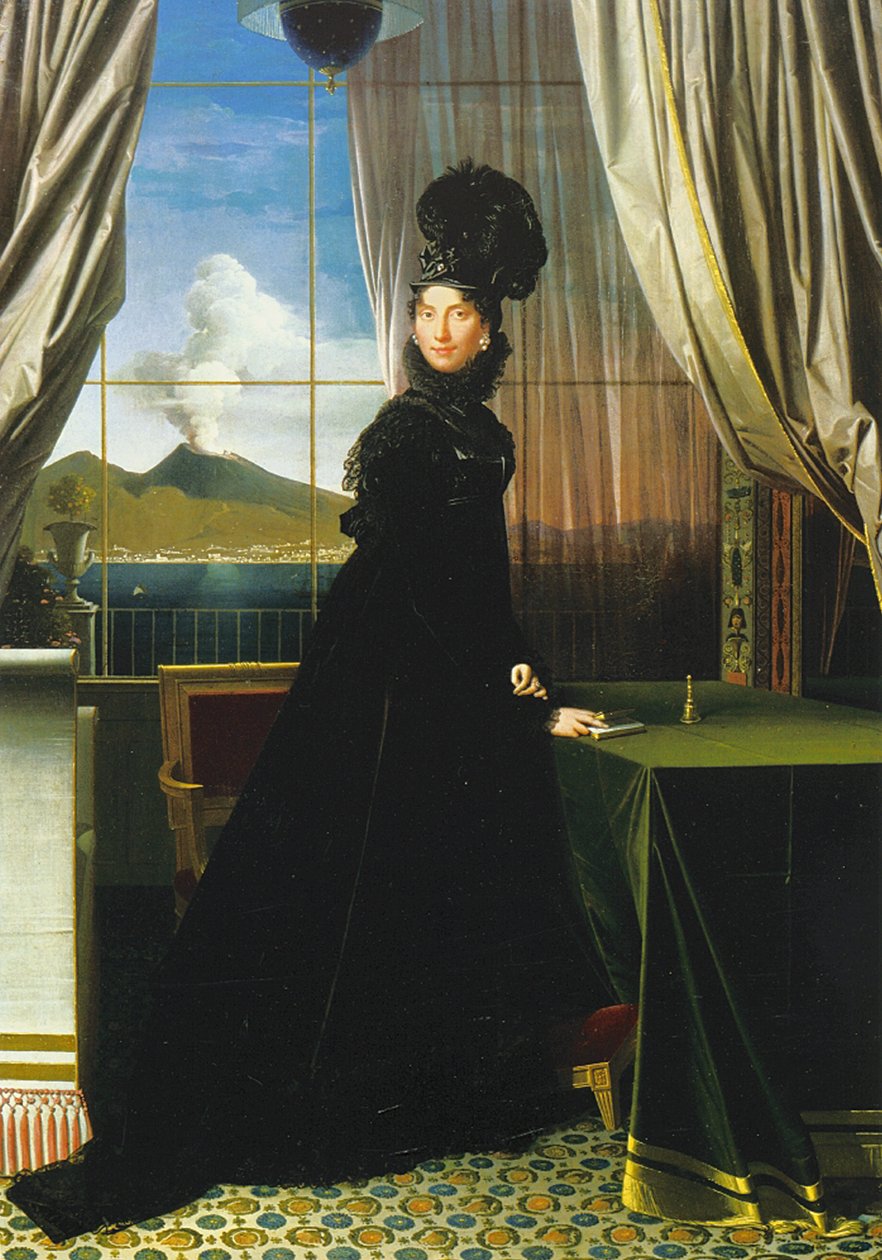 Caroline Murat, Königin von Neapel, 1814 von Jean Auguste Dominique Ingres