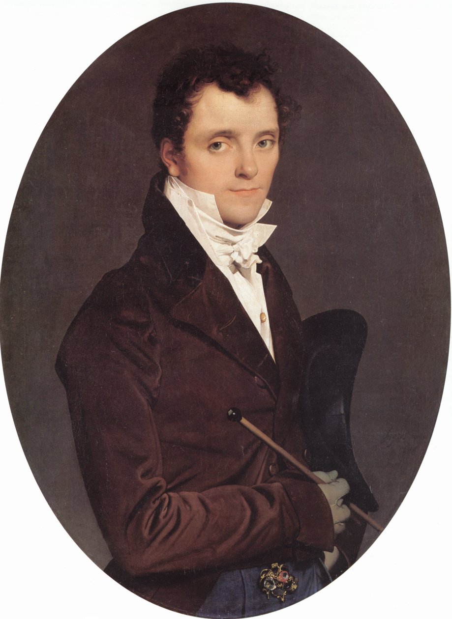 Porträt von Edmé Bochet von Jean Auguste Dominique Ingres