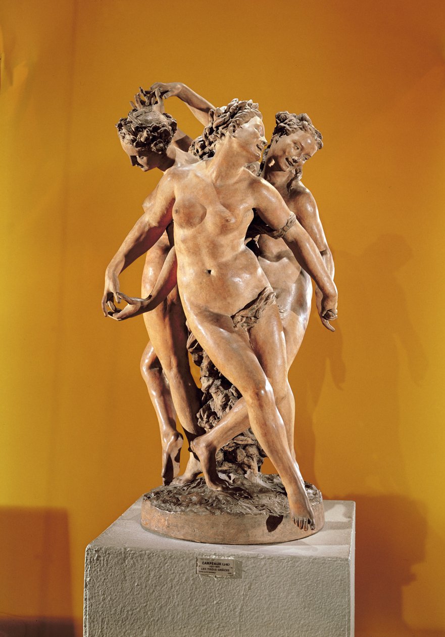 Die drei Grazien von Jean-Baptiste Carpeaux