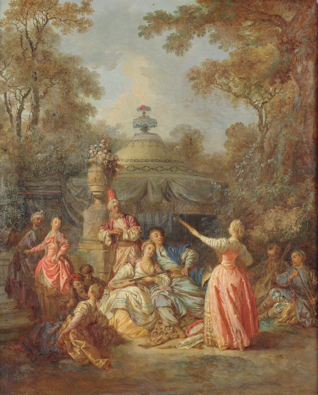 Russisches Konzert, 1770 von Jean Baptiste Leprince