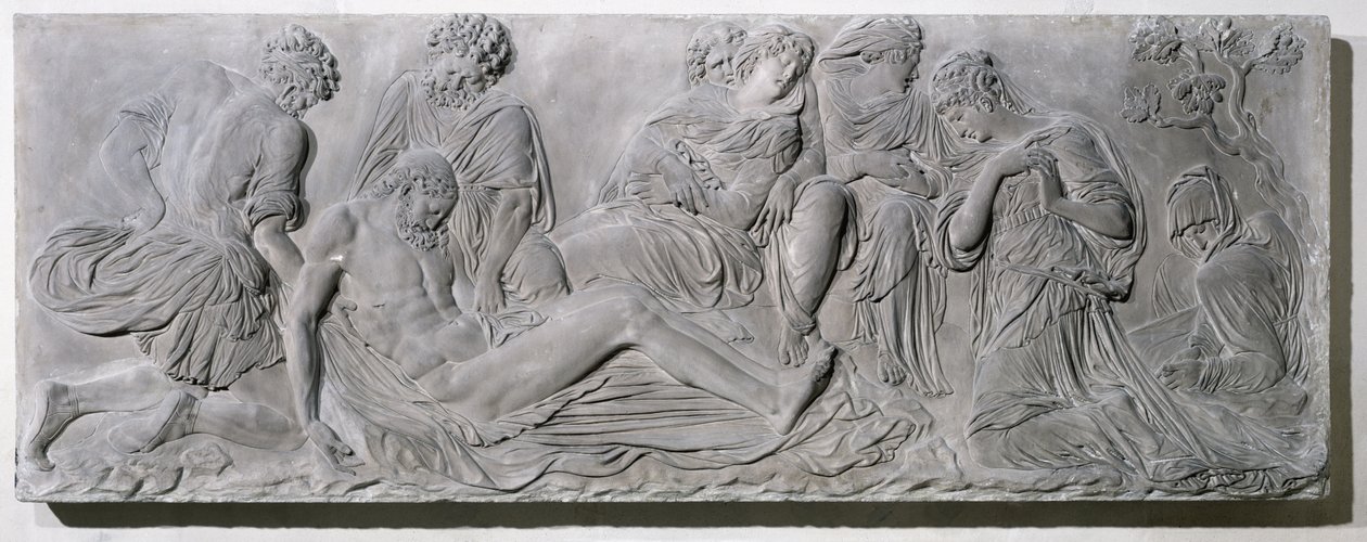 Die Beweinung oder Unsere Liebe Frau der Barmherzigkeit, 1544-45 von Jean Goujon