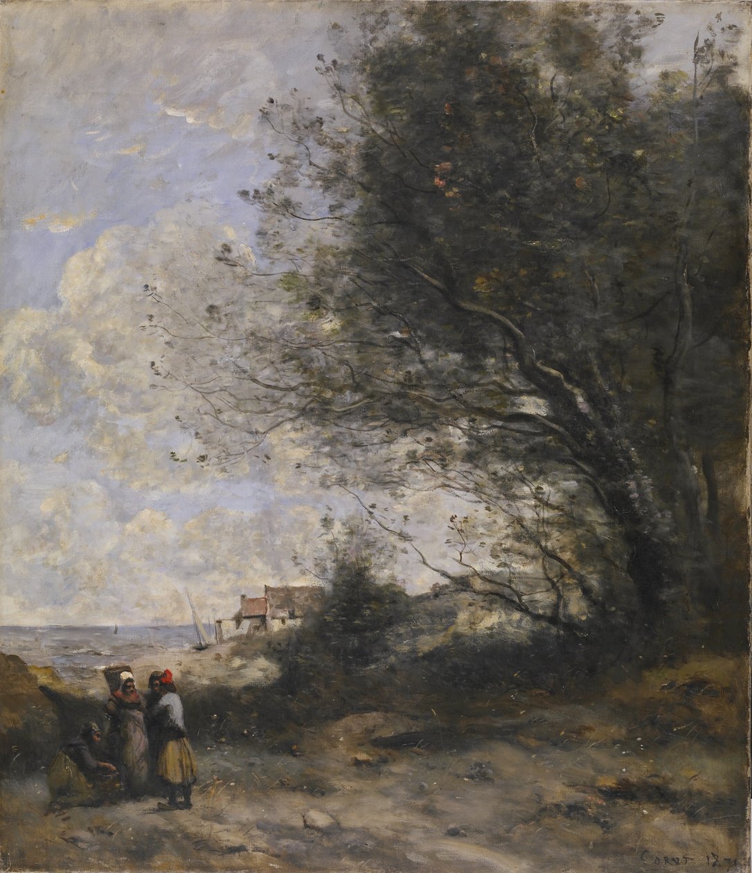 Das Fischerhaus von Jean-Baptiste-Camille Corot