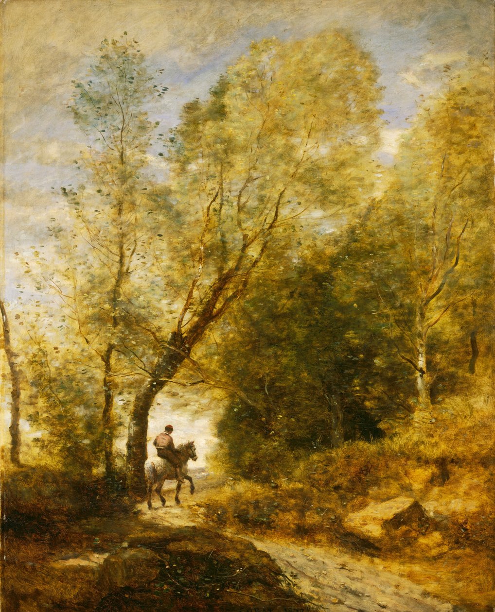 Der Wald von Coubron von Jean-Baptiste-Camille Corot