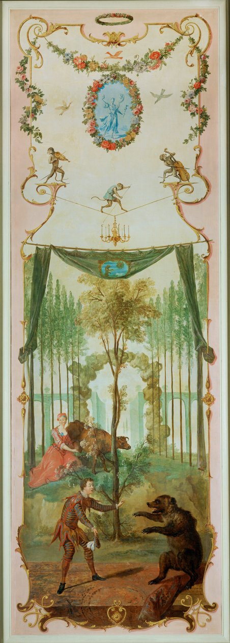 Die burleske Komödie von Jean-Baptiste (school of) Oudry