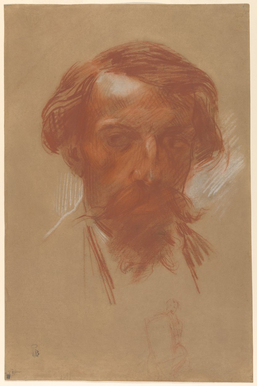 Selbstporträt von Jean-Baptiste Carpeaux