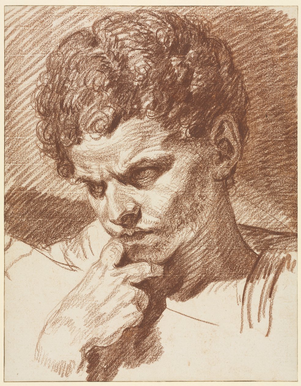 Kopf von Caracalla von Jean-Baptiste Greuze