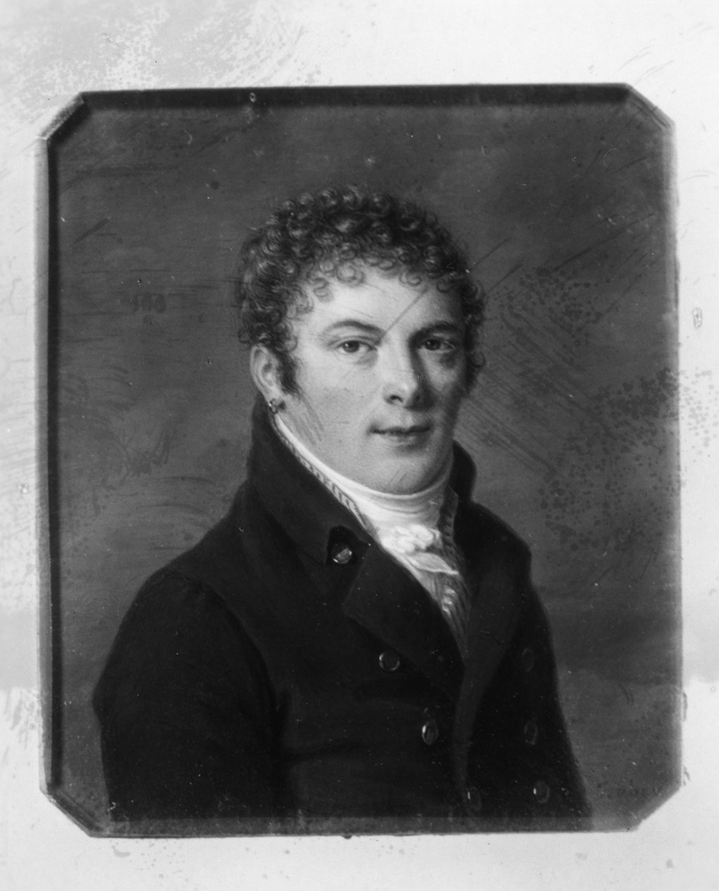 Porträt eines Mannes von Jean-Baptiste Isabey