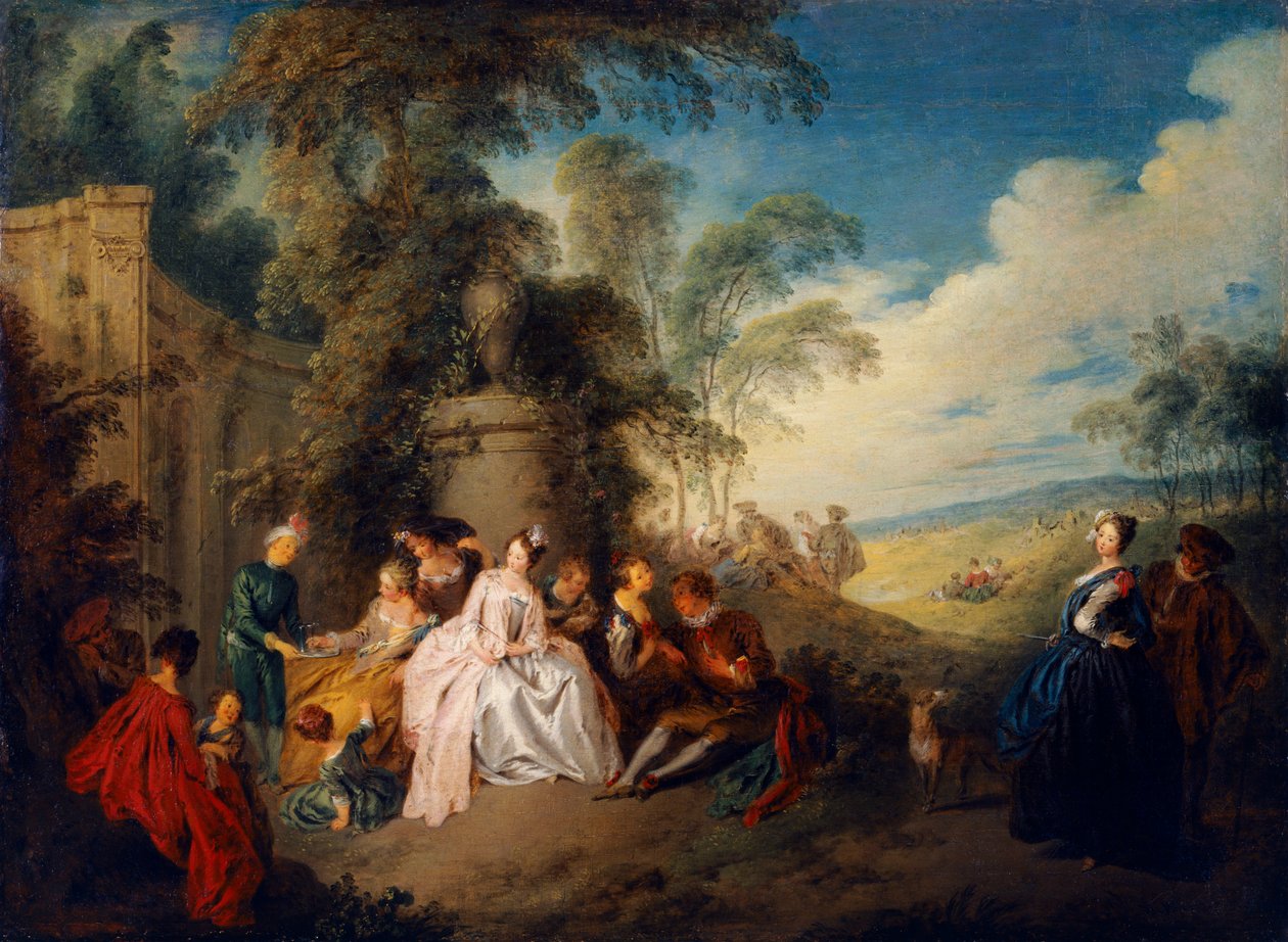 Fête Champêtre von Jean-Baptiste Joseph Pater