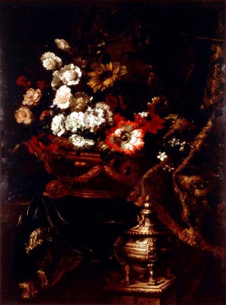 Stillleben mit Blumen von Jean-Baptiste Monnoyer