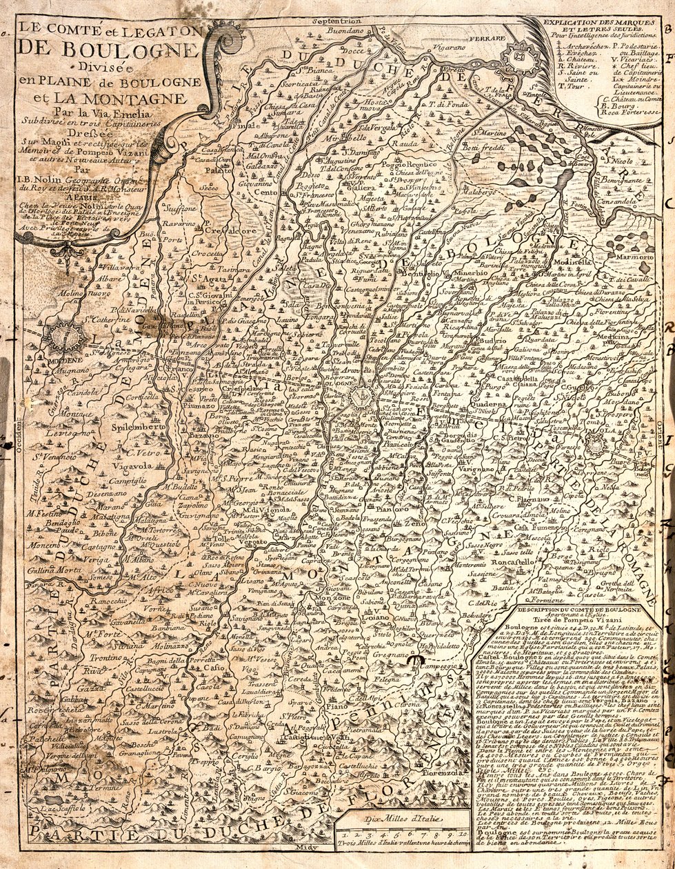 Ost-Emilia-Romagna, Nordost-Toskana, Italien von Jean-Baptiste Nolin