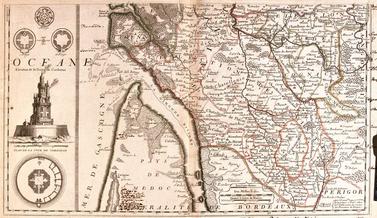 Poitou-Charentes, Frankreich von Jean-Baptiste Nolin