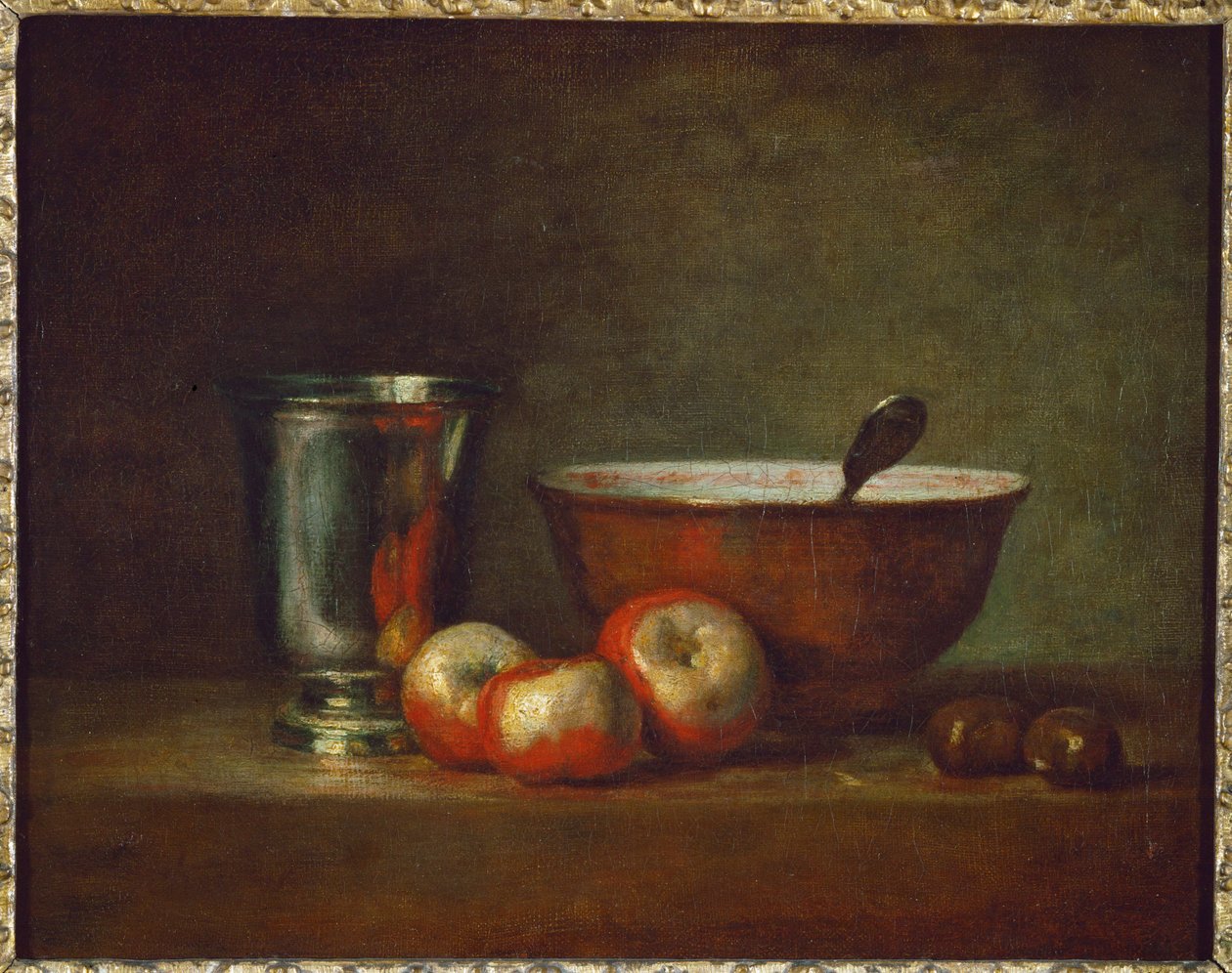 Der silberne Becher von Jean Baptiste Simeon Chardin