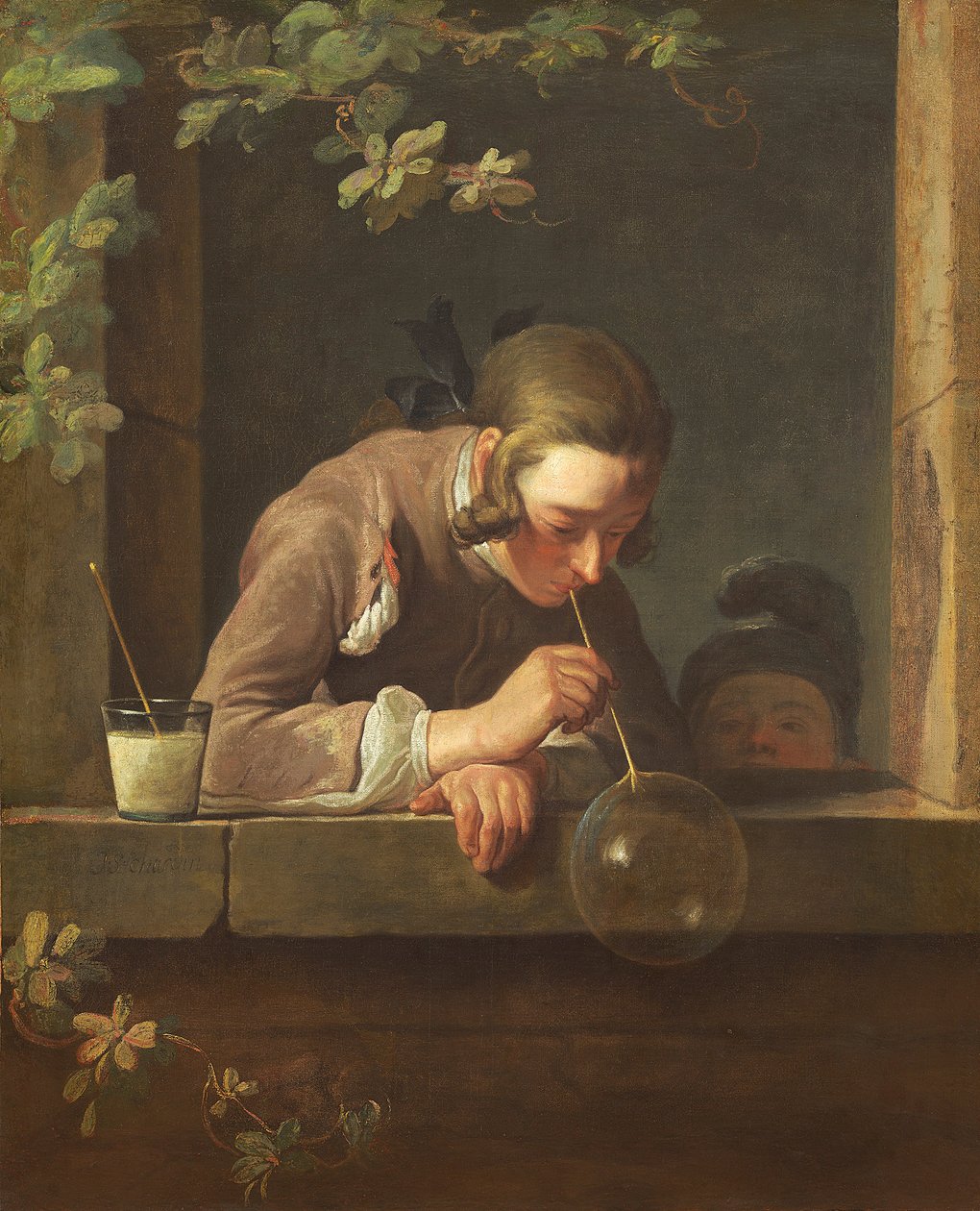 Seifenblasen, ca. 1733-34 von Jean Baptiste Simeon Chardin