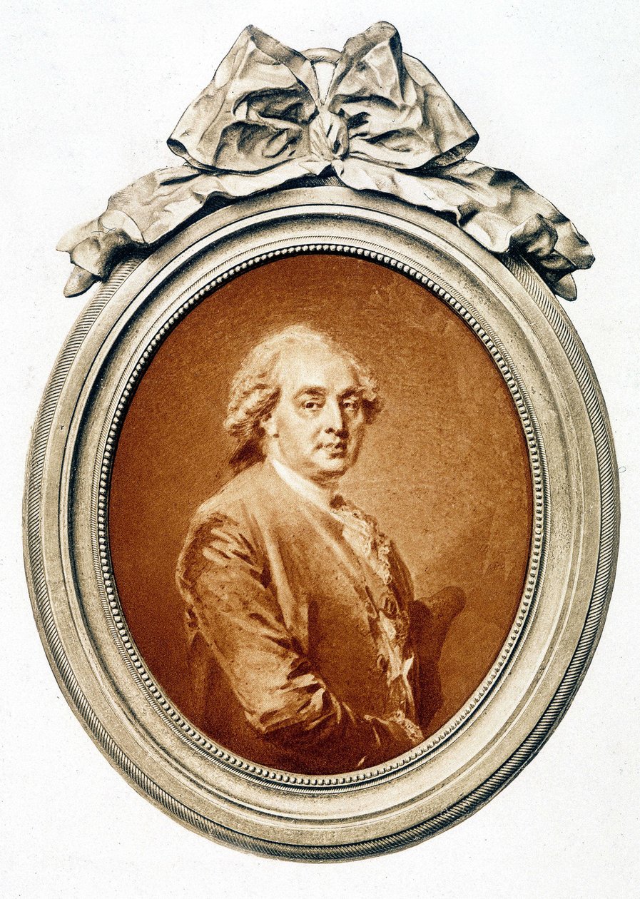 Porträt von Charles Claude de Flahaut de la Billarderie (1730-1809), Graf von Angiviller von Weygler von Jean Baptiste Weyler