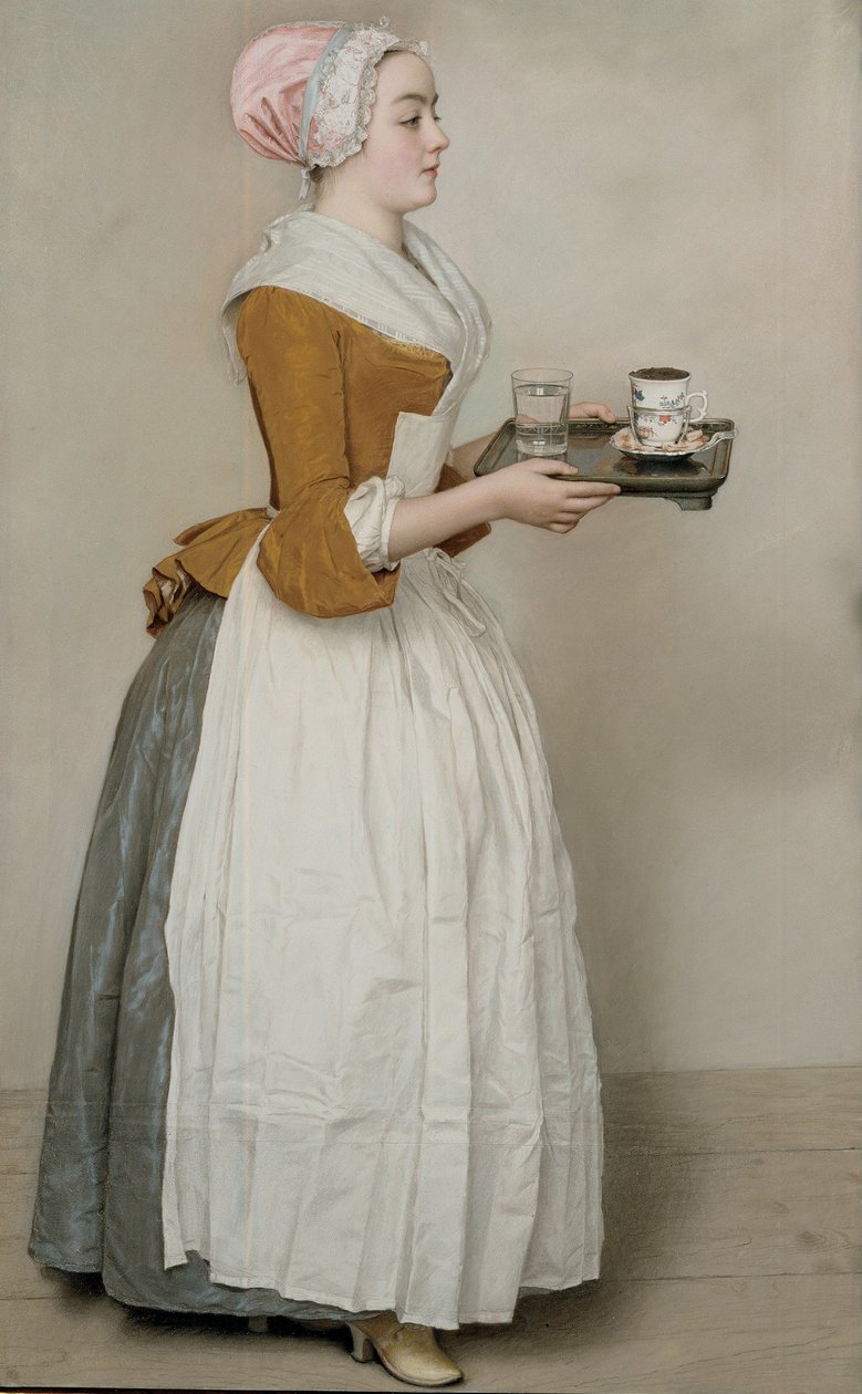 Das Schokoladenmädchen von Jean-Étienne Liotard
