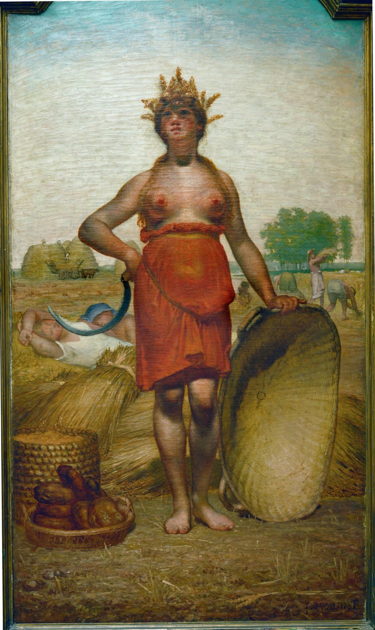 Ceres (oder Der Sommer) von Jean-Francois Millet