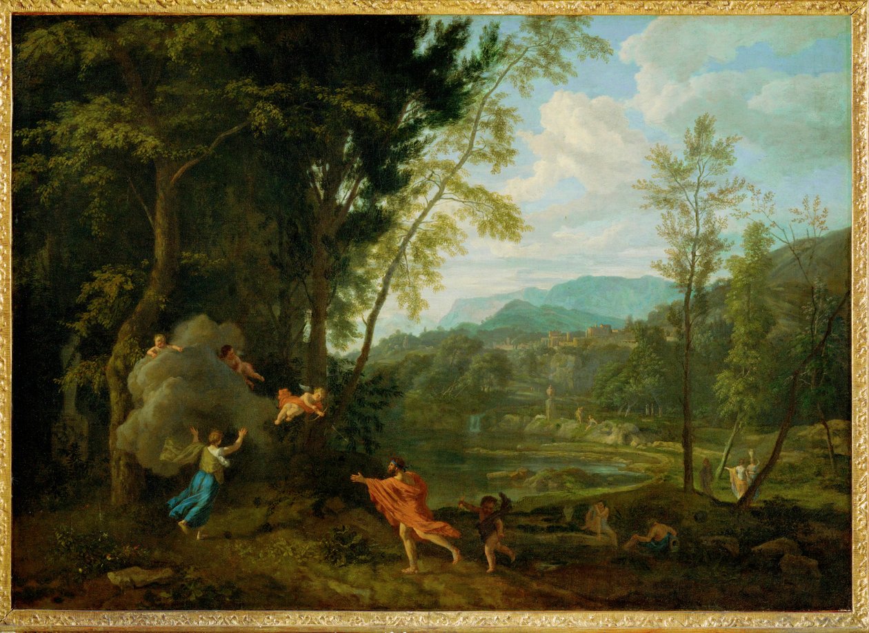 Jupiter und Io von Jean-Francois Millet